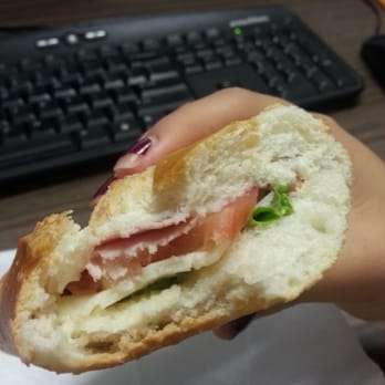 Roasting Water - The free ham and cheese sandwich with each boba purchase! :) - Coffee & Tea Near Me - Westminster, California