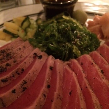 Zelda's - TUNA, was UNREAL, so good .. this is the 8 oz plate and let me tell you it was SO MUCH TUNA, I split it halfway with my boyfrien - New American Near Me - Newport, Rhode Island Zelda's - TUNA, was UNREAL, so good .. this is the 8 oz plate and let me tell you it was SO MUCH TUNA, I split it halfway with my boyfrien - New American Near Me - Newport, Rhode Island