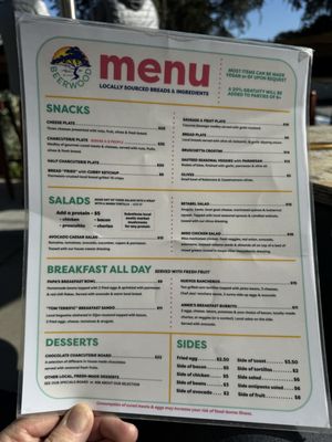 Menu photo 8 Beerwood Los Osos, CA