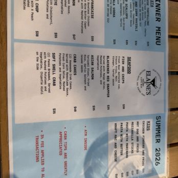 Elaines Cape May - Menu - American Near Me - Cape May, New Jersey