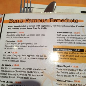 Ben & Florentine - Some more of the menu. - Breakfast & Brunch Near Me - Saint-Laurent, Quebec Ben & Florentine - Some more of the menu. - Breakfast & Brunch Near Me - Saint-Laurent, Quebec
