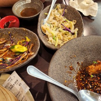 Dumpling Hours - Pigs ear salad, jellyfish salad and I dried fried chicken wings - Dim Sum Near Me - Brentwood, California Dumpling Hours - Pigs ear salad, jellyfish salad and I dried fried chicken wings - Dim Sum Near Me - Brentwood, California