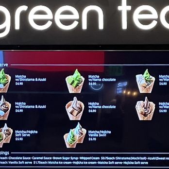 Nana's Green Tea - Menu - Soft Serve & Additional Toppings (May 2023) - Coffee & Tea Near Me - Honolulu, Hawaii Nana's Green Tea - Menu - Soft Serve & Additional Toppings (May 2023) - Coffee & Tea Near Me - Honolulu, Hawaii