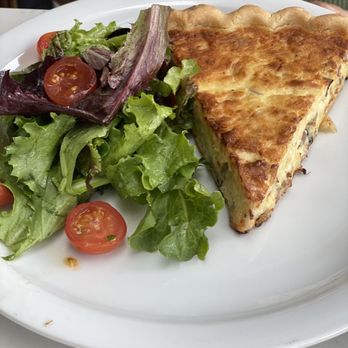 Lilac Montecito - Quiche Lorraine soooo good. Flavor and crust - Modern European Near Me - Montecito, California Lilac Montecito - Quiche Lorraine soooo good. Flavor and crust - Modern European Near Me - Montecito, California