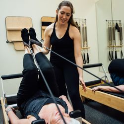 Studio Blue - Vaughn teacher Reformer class