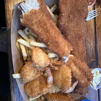 Neptune's Net - Fish and Shrimp Combo - Seafood Near Me - Malibu, California