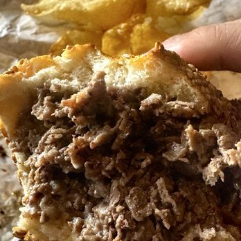 Cheesesteaks by Matū | Pasadena - A few bites in. Good amount of meat. - Cheesesteaks Near Me - Pasadena, California Cheesesteaks by Matū | Pasadena - A few bites in. Good amount of meat. - Cheesesteaks Near Me - Pasadena, California