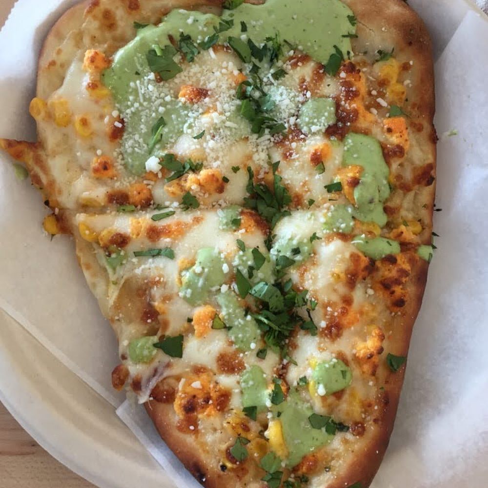 Moti Cafe - Elote Naan Pizza - Indian Near Me - Glenview, Illinois Moti Cafe - Elote Naan Pizza - Indian Near Me - Glenview, Illinois