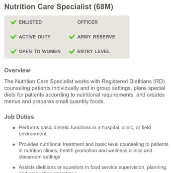 US Army Recruiting Office - Nutritionist - Public Services & Government Near Me - North Richland Hills, Texas US Army Recruiting Office - Nutritionist - Public Services & Government Near Me - North Richland Hills, Texas
