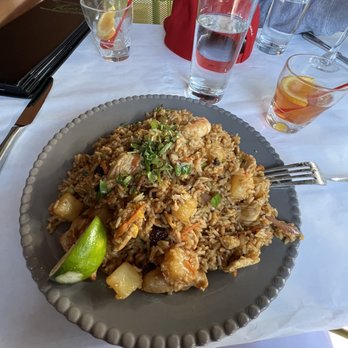 Thithi's Restaurant - Pineapple Fried Rice - Thai Near Me - Evergreen Park, Illinois Thithi's Restaurant - Pineapple Fried Rice - Thai Near Me - Evergreen Park, Illinois