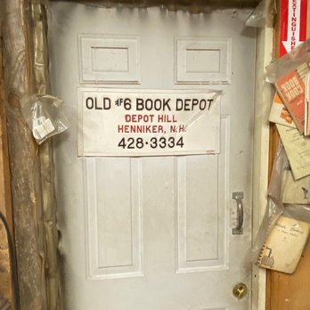 Old Number Six Book Depot - Backdoor of the bookstore - Bookstores Near Me - Henniker, New Hampshire