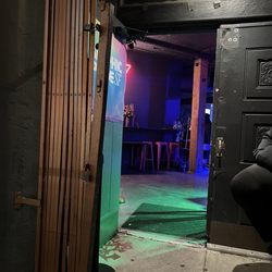 Jolene's Bar - The front door. Come on in.