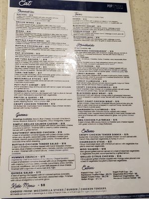 Menu photo 4 PopStroke Paradise, NV