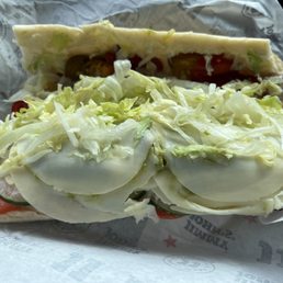 #6 veggie with Jimmy peppers