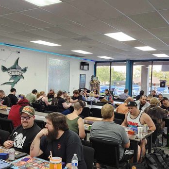 Hammerhead Games - Just a typical Thursday night - Tabletop Games Near Me - Sacramento, California Hammerhead Games - Just a typical Thursday night - Tabletop Games Near Me - Sacramento, California