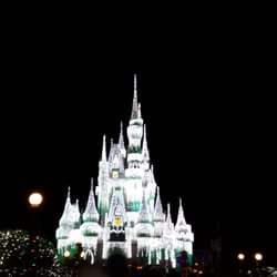 Magic Kingdom Welcome Show - Kingdom at night
