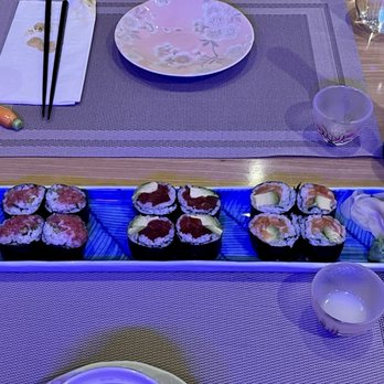 Mikado - Maki: Toro Scallion, Tuna Avocado, Salmon Avocado - Sushi Bars Near Me - Jamaica, New York Mikado - Maki: Toro Scallion, Tuna Avocado, Salmon Avocado - Sushi Bars Near Me - Jamaica, New York