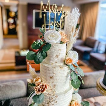 Cakes by Ursula - a three tiered wedding cake - Custom Cakes Near Me Cakes by Ursula - a three tiered wedding cake - Custom Cakes Near Me