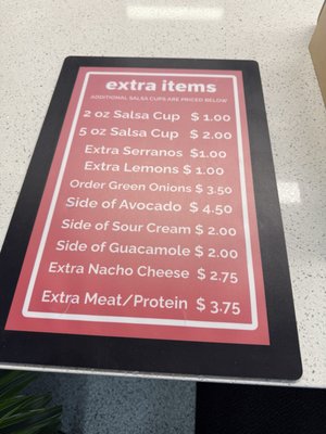 Menu photo 1 El Taco Loco Buttonwillow, CA
