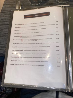 Menu photo 5 Al Bacio Italian Restaurant Bristol, BST