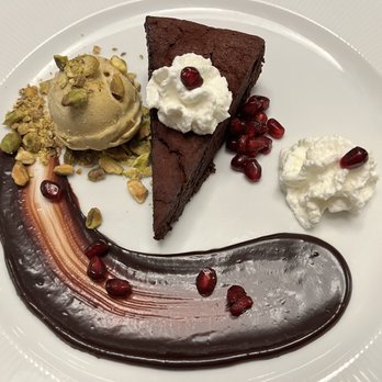 Montrio - Flourless chocolate cake - New American Near Me - Monterey, California