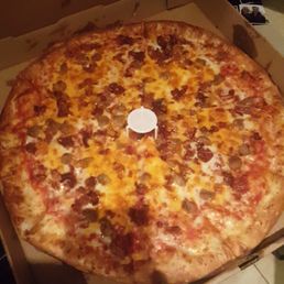 Bacon cheeseburger pizza Bacon cheeseburger pizza