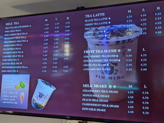 Menu photo 3 Pin Ming Bubble Tea Boston, MA Menu photo 3 Pin Ming Bubble Tea Boston, MA