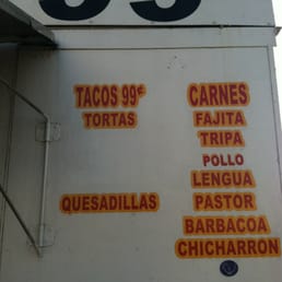 prices of tacoss and tortillas