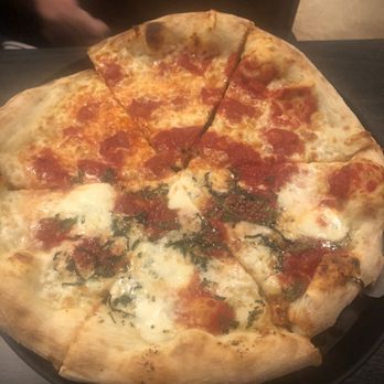 Boom's Pizza - Pizza (half is Margherita) - Pizza Near Me - Lakewood, Ohio Boom's Pizza - Pizza (half is Margherita) - Pizza Near Me - Lakewood, Ohio