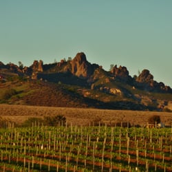 Inn At The Pinnacles - View of the Pinnacles from the Inn around sunset