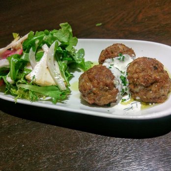 Barbianca Local Kitchen - Lamb meatball with arugula fennel salad - Italian Near Me - Marina Del Rey, California Barbianca Local Kitchen - Lamb meatball with arugula fennel salad - Italian Near Me - Marina Del Rey, California