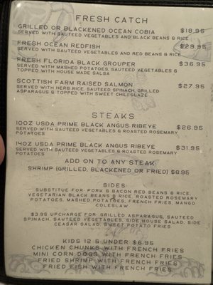 Menu photo 4 Blue Water Bay Restaurant Melrose, FL Menu photo 4 Blue Water Bay Restaurant Melrose, FL