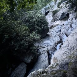 Trash Can Falls - Waterfall Area