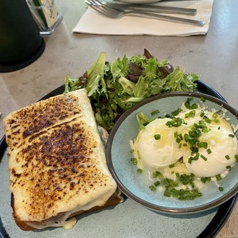 B Bistro + Bakery - Croque Madame - Bakeries Near Me - Miami, Florida
