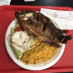 Fried whole fish!