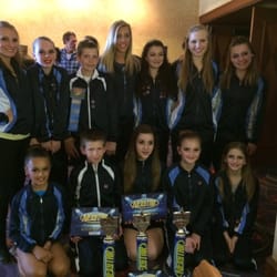Members of the competition dance team.