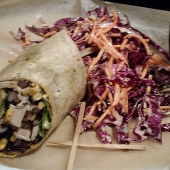 Brew Craft Bar & Kitchen - Margarita chicken wrap with slaw - New American Near Me - Chesterfield, Virginia