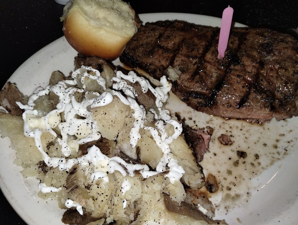 Food from Biscuits Steakhouse