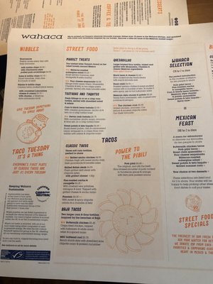 Menu photo 3 Wahaca London, XGL