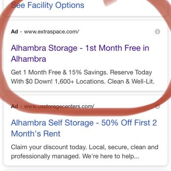 Extra Space Storage - Alhambra !!! - Self Storage Near Me - Alhambra, California