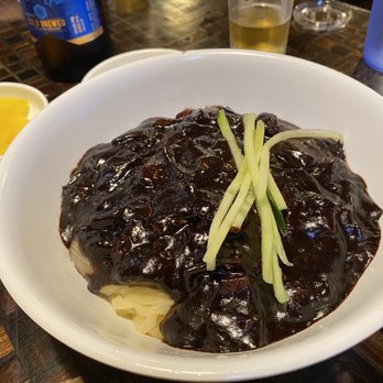 Yong gung - Jjajangmyun (black bean noodles) - Korean Near Me - Aurora, Colorado