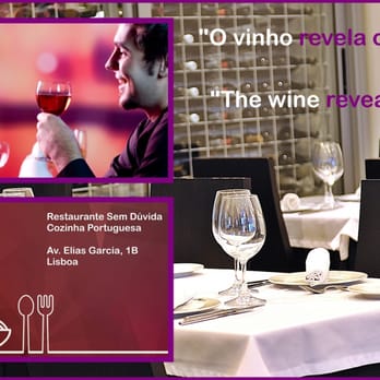 Sem Dúvida - Restaurante acolhedor, moderno, elegante e de qualidade. / Cozy, modern, elegant and quality Restaurant. - Portuguese Near Me - Lisbon, 11 Sem Dúvida - Restaurante acolhedor, moderno, elegante e de qualidade. / Cozy, modern, elegant and quality Restaurant. - Portuguese Near Me - Lisbon, 11