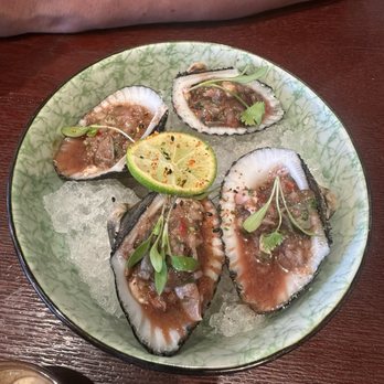 Izakaya Sora - The best oyster/clams I've EVER HAD IN MY LIFE. A must try!!! - Izakaya Near Me - Laguna Beach, California Izakaya Sora - The best oyster/clams I've EVER HAD IN MY LIFE. A must try!!! - Izakaya Near Me - Laguna Beach, California