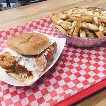 Rudy - Valentino $7.50 and poutine w/ cheese curds $7.50 - Burgers Near Me - Toronto, Ontario Rudy - Valentino $7.50 and poutine w/ cheese curds $7.50 - Burgers Near Me - Toronto, Ontario