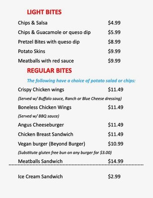 Menu photo 3 The Well at Bradford Junction Conifer, CO Menu photo 3 The Well at Bradford Junction Conifer, CO