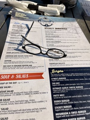 Menu photo 6 O'Neil's Spicer, MN