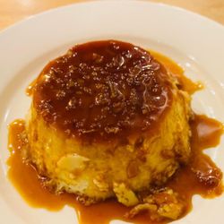 Soup And Taco Etc - Roasted coconut flan