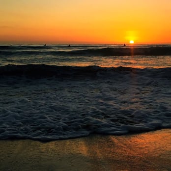 The Wayfarer San Diego - Sunset view from the beach (directly in front of the hotel). - San Diego, CA