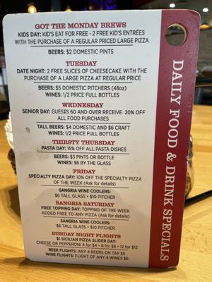 Menu photo 3 Noble Romans Craft Pizza & Pub Fishers, IN Menu photo 3 Noble Romans Craft Pizza & Pub Fishers, IN
