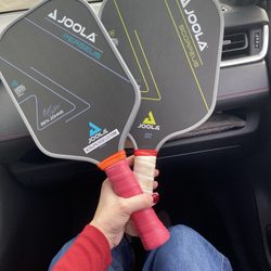Seaside Rackets - Two rented JOOLA pickleball paddles